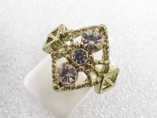 CRYSTAL FASHION RING / JP SIZE 11
